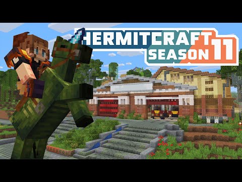 My Fire Station Base! | Hermitcraft 11: Episode 4