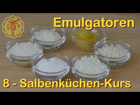 Salbenküchen-Kurs 8: Emulgatoren