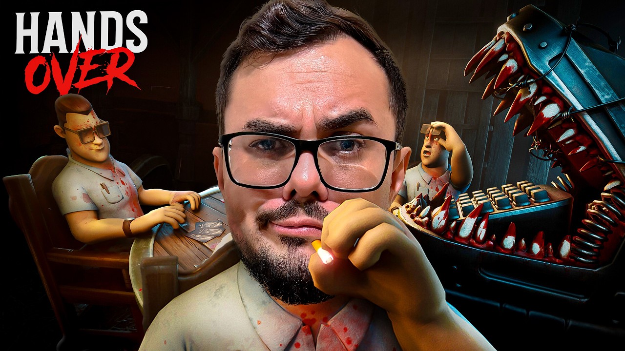 O JOGO DE APERTAR O DENTE DO JACARÉ - HANDS OVER COM OS COLEGAS
