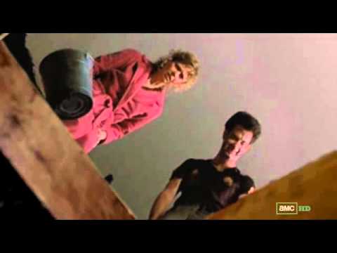 Walter White and Tom Hanks having a laugh.