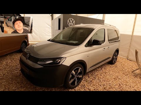 Volkswagen VW Caddy Pan Americana 4 motion mini van bus all new model walkaround and interior V2011
