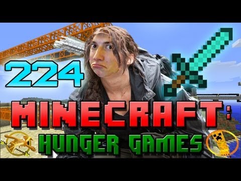 Minecraft: Hunger Games w/Mitch! Game 224 - DIAMOND SWORD!
