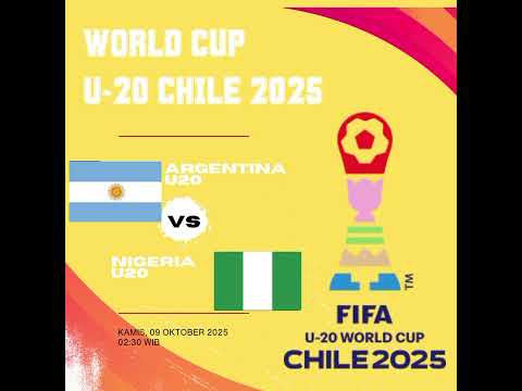 ARGENTINA VS NIGERIA #worldcup #pialaduniau20  #football #argentina #nigeria #shorts #viral #videos