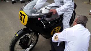 Norton Manx LOUD! Goodwood Revival