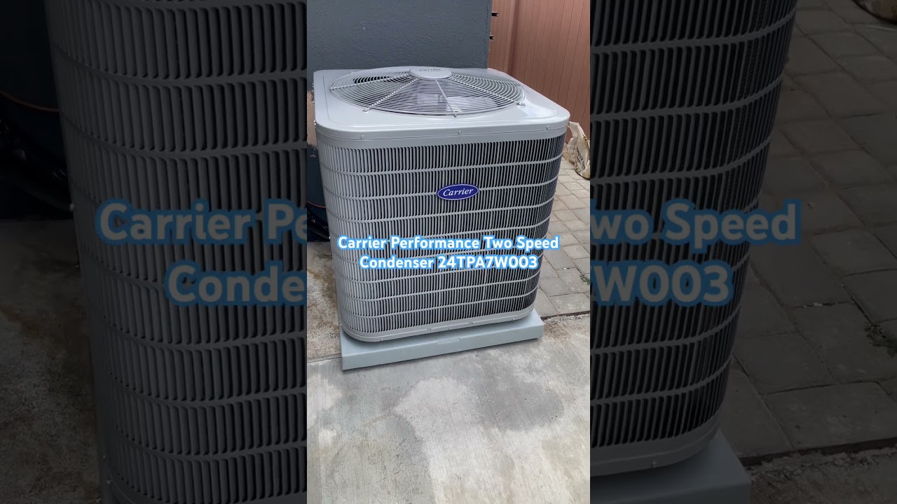 Carrier Performance Two Speed Condenser 24TPA748W003 #carrierac #airconditioning #carrier #ac