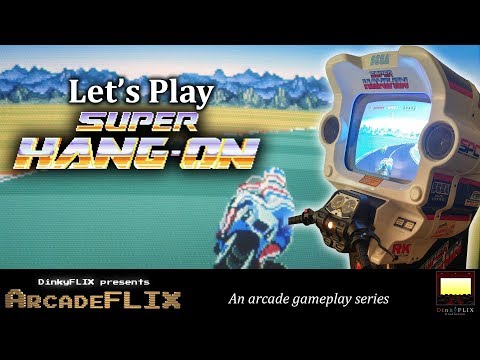Super Hang On (1987) Video Arcade Game Introduction and Gameplay