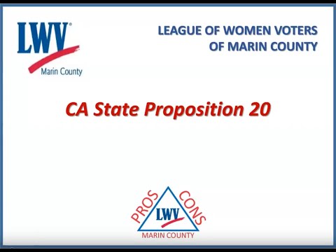 Proposition 20 - TOUGHER ON PAROLE