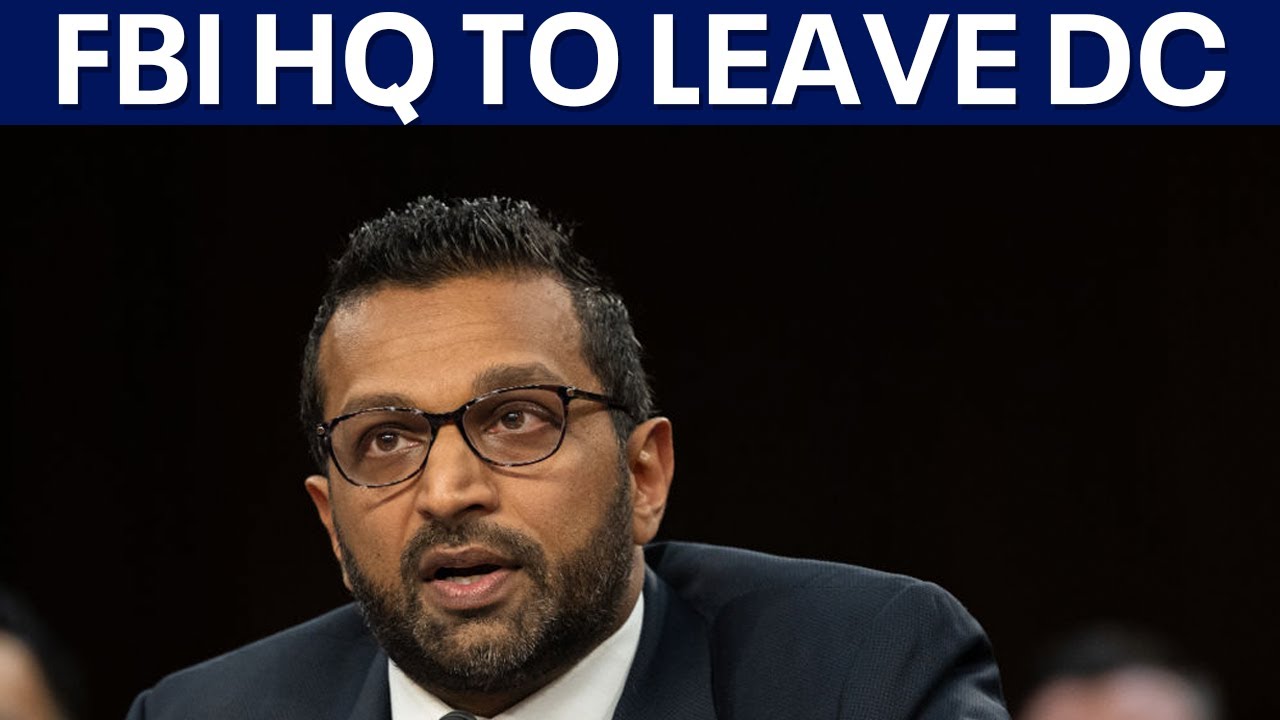 Kash Patel announces FBI HQ leaving DC; President Trump wraps up trip to the Middle East