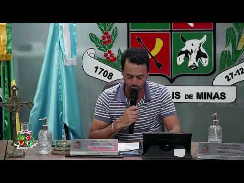 18ª Reunião Ordinária da 2ª Sessão. 20ª Legislatura da  Câmara Municipal de Carmópolis de Minas