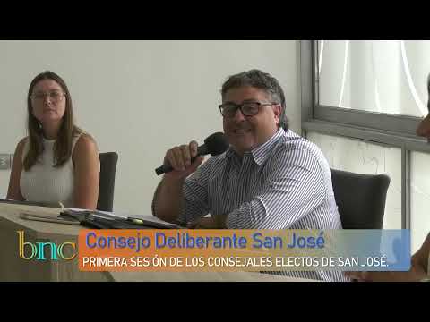 Primera Sesión Ordinaria de Concejales de la Ciudad de San José de la Esquina