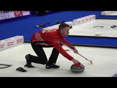 Brad Gushue, John Epping and Brendan Bottcher all utilize the Forward Press