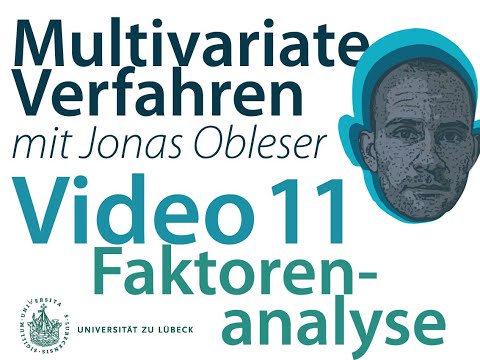 Multivariate: Video 11: Faktorenanalyse (SEMs 3)