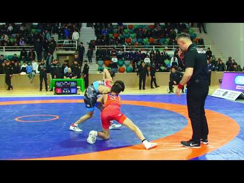 1/2 final FS - 44 kg: Musa Tağıyev - Zirəddin Rzayev