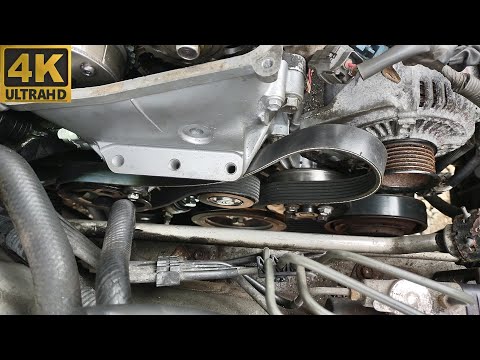 2002 2013 Toyota Camry 2.4 Serpentine Belt Drive Belt Replacement