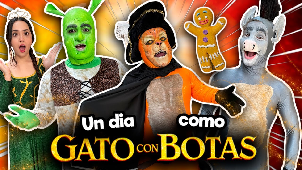 UN DIA COMO EL GATO CON BOTAS Y SHREK !! / Memo Aponte