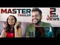 Master Official Trailer REACTION | Malaysian Indian Couple | Thalapathy Vijay | Anirudh | 4K