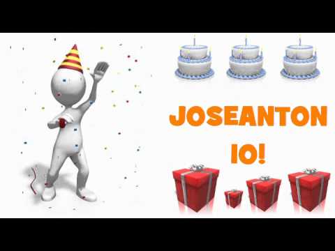HAPPY BIRTHDAY JOSEANTONIO!