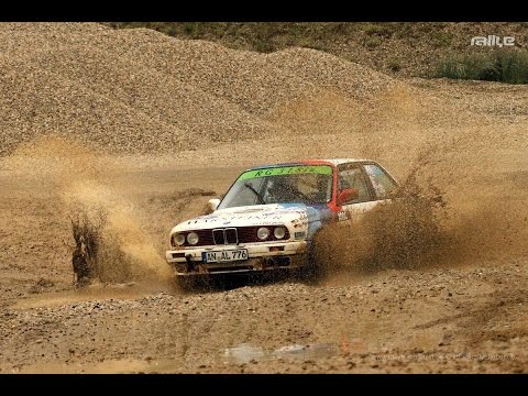 Franken Quer-ulanten Baron von Aretin Emmersdorf Rallye 2015 WP 2 BMW 318is CUP