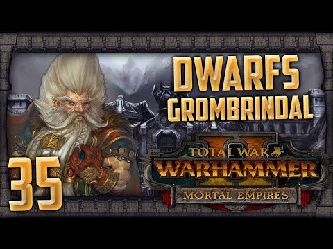 OUR BEST DAMN DEFENSE vs DINO ARMIES! | WARHAMMER II - Mortal Empires (Dwarfs) #35 | SurrealBeliefs