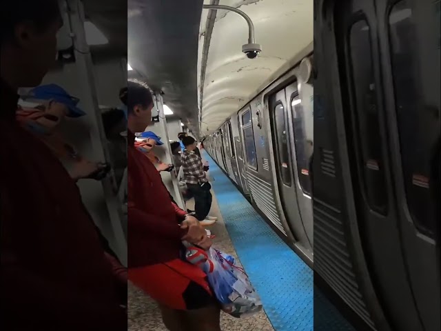 Metrô pra Maratona de Chicago
