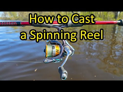 How to Cast and Use a Fishing Rod for Beginners - Open Faced Spinning Reel