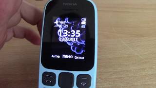 Nokia 105 Single Sim New Black (A00028356) - відео 3