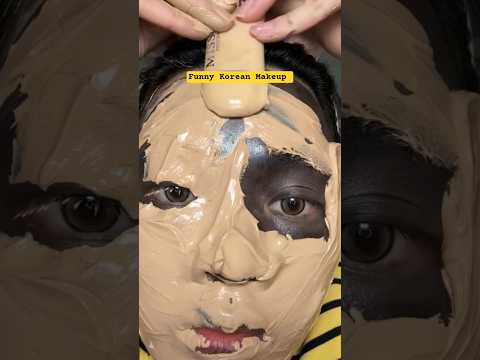 Funny Korean Makeup challenge #shorts #makeup#koreanmakeup #missgarg