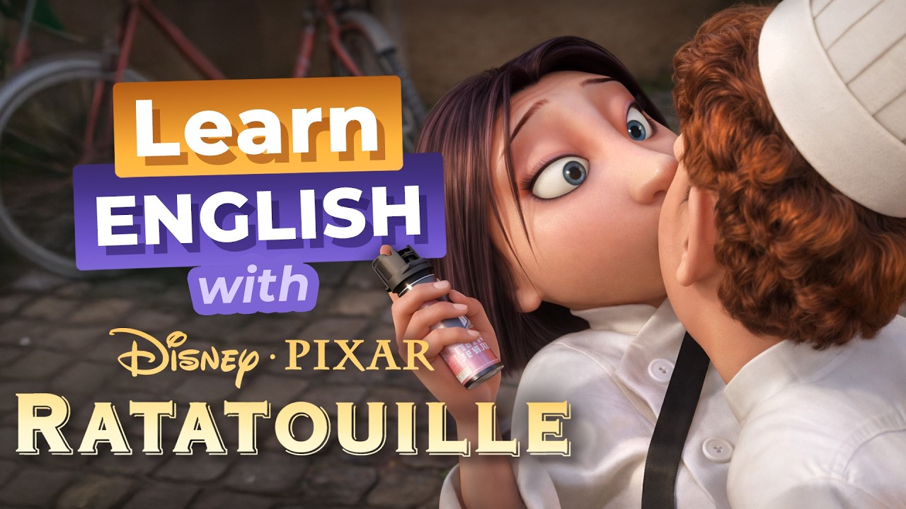 Learn English with RATATOUILLE — Linguini is in Love