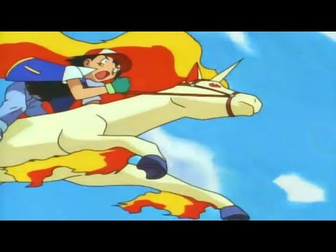 Lara's Ponyta evolves into Rapidash