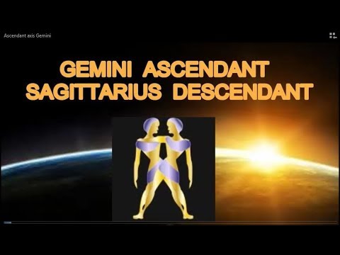 Ascendant Gemini Descendant Sagittarius