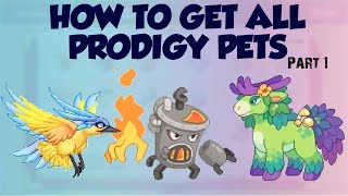 (Sorta Outdated) How To Get EVERY SINGLE PET in Prodigy Math Game (Part 1)
