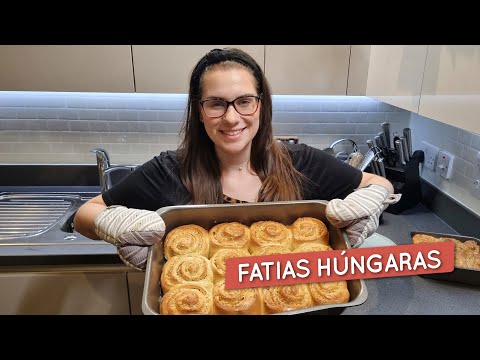 Molhadinha, fofinha e deliciosa, receita de fatias hungaras ou rosquinha de coco