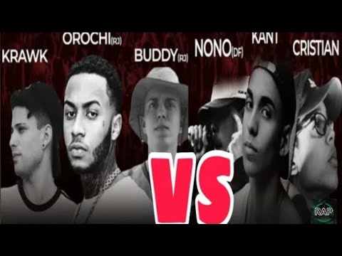 Krawk Orochi e Buddy Poke VS Nono Kant e Cristian!! Batalha de Trio