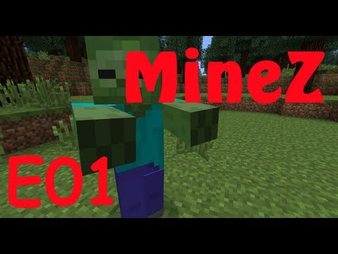 Minecraft MineZ Let's Play - E01 The rules and fail