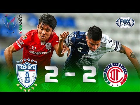 Pachuca - Toluca [2-2] | GOLES | Cuartos de Final (Ida) | Copa MX