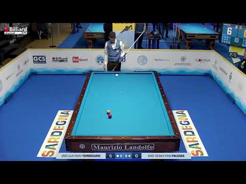 Torregiani Gustavo VS Paloma Sebastiàn - 25 World Championship 5-Pins 2022 Calangianus