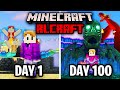 I Spent 100 Days In RLCraft Beat The Hardest Boss