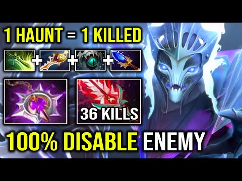 WTF 100% DISABLE Nullifier + Bloodthorn 36 KILLS Spectre | Insane Haunt Shadow Step 110K DMG Dota 2