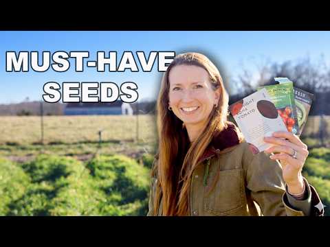 Our Full Seed Order + Strategies for a Year's Supply of Food
