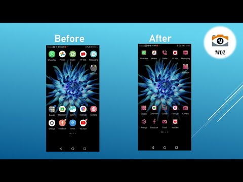 how to change icons on huawei