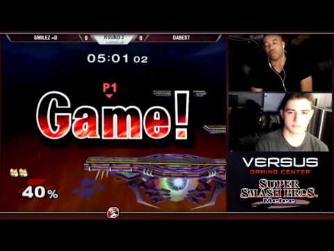 Versus Melee Weekly 9/27/15  - Smilez =) (Fox) Vs. DaBest (Falco/Fox)