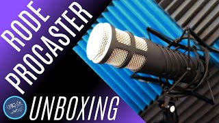 Rode Procaster Unboxing!