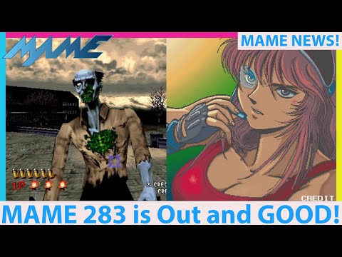 MAME 283 is Out! A Huge Arcade Emulation Month for Sega and More!