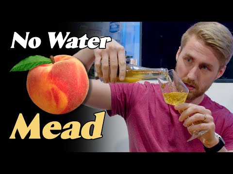 My First No Water Peach Homebrew!