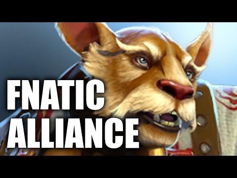 Fnatic vs Alliance ESL One Frankfurt Group Stage Game 1 Dota 2