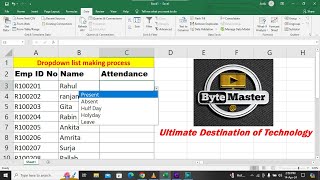 Ultimate Guide to Creating Dynamic Drop Down Lists in Excel @KivabeChannel @DeepakEduWorld
