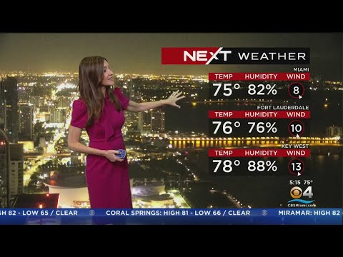 NEXT Weather: Miami + South Florida Forecast - Thursday Morning 12/15/22