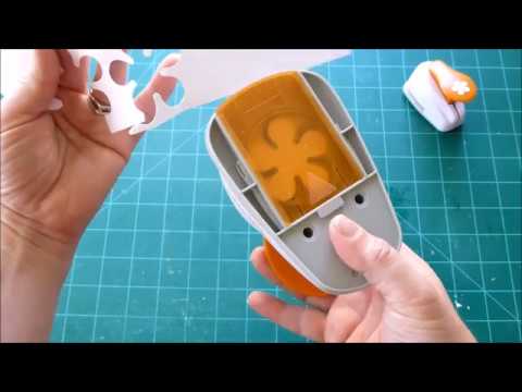 How to make a 3D rose with one paper punch