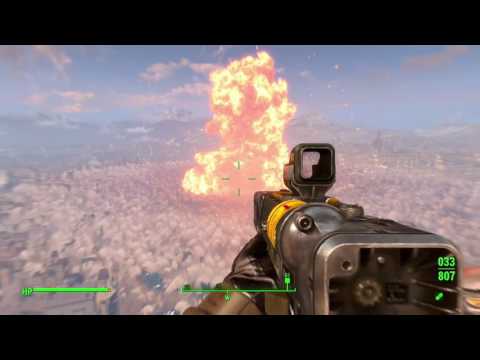 Fallout 4 and The End of the Institute with the Minutemen (Nuclear Option)