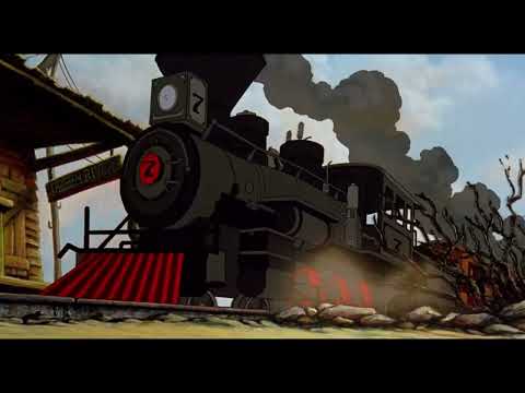 An American Tale - Fievel Goes West (1991) Arrival at Green River